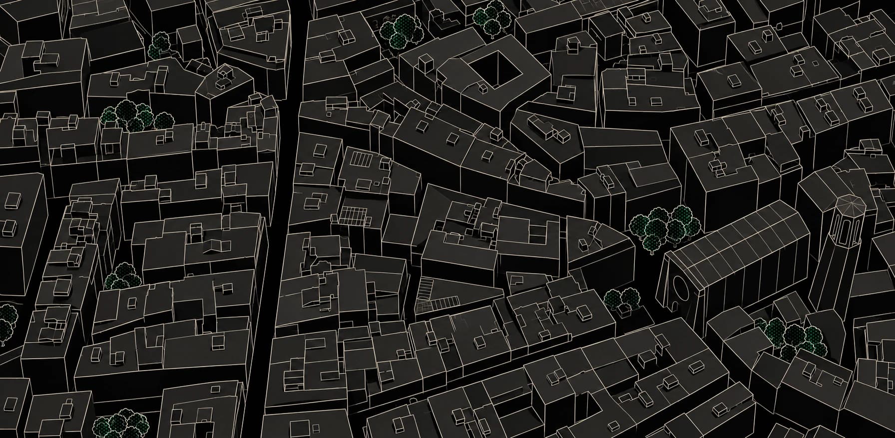 Mapa del Barri Gòtic de Barcelona al voltant de PI14