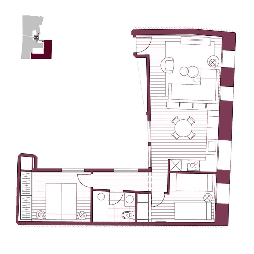 Plano de la vivienda